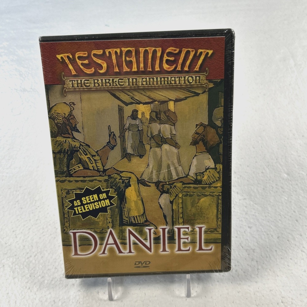 Testament: The Bible in Animation - Daniel DVD New Deadstock Religous